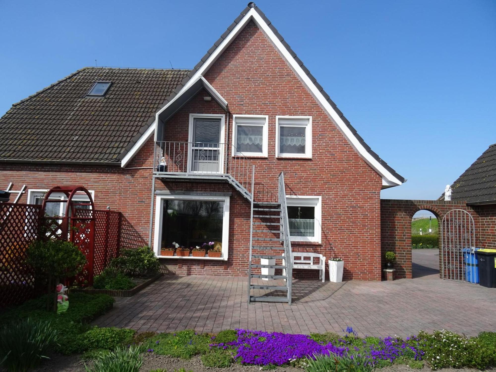 Ferienwohnung am Deichtor Dornumersiel Exterior foto